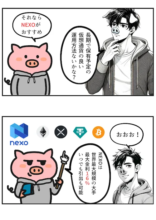 Nexo　始め方